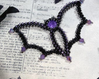 Beading pattern 'Batticus' - DIY bat tutorial