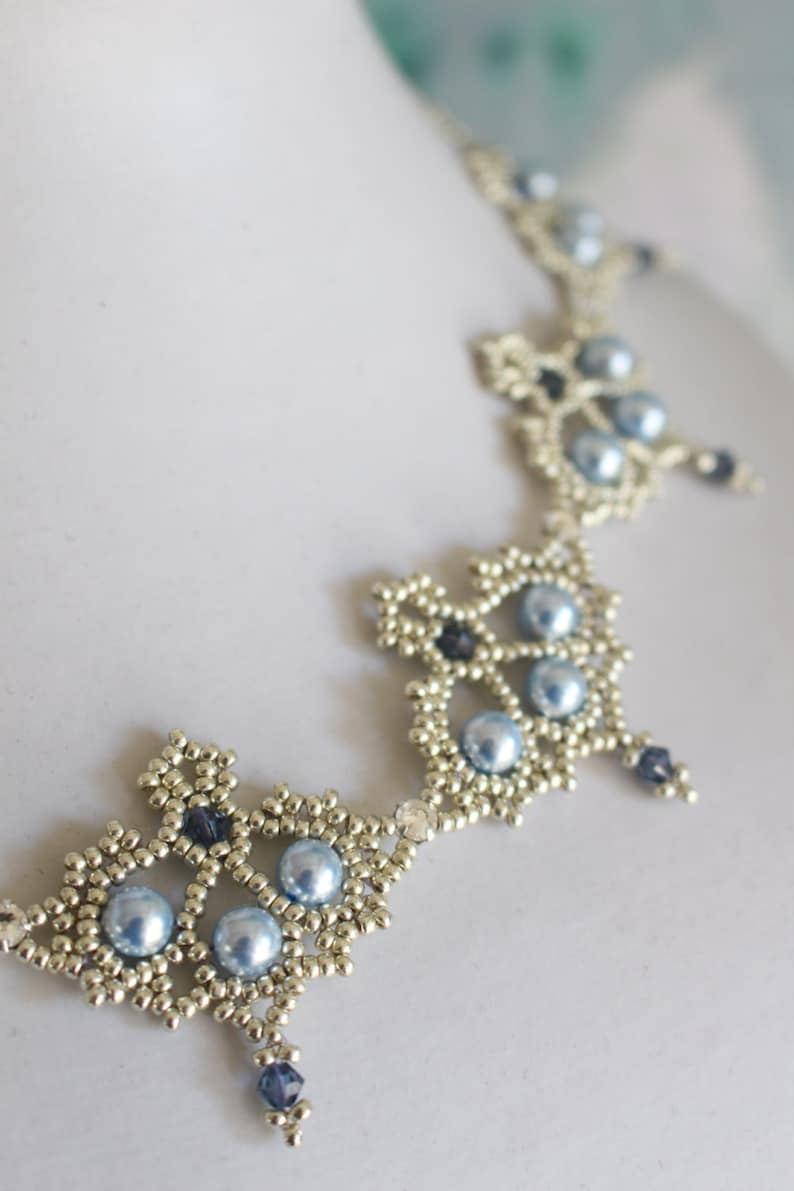 Beading Tutorial 'grace' DIY Beading Pattern Etsy