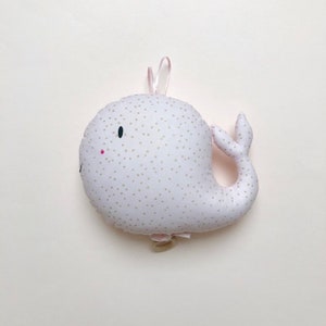 Mobile Musical Baleine Rose Nude Pour Cadeau De Naissance Etsy