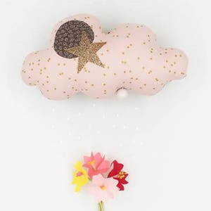 STEVIE WONDER rosa und goldene Spieluhr Wolkenmädchen für originelles Baby-Geburtsgeschenk, musikalisches Plüsch (unveränderlich, da auf Lager)