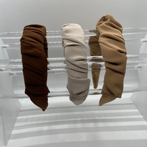 Gathered  Fabric Headband