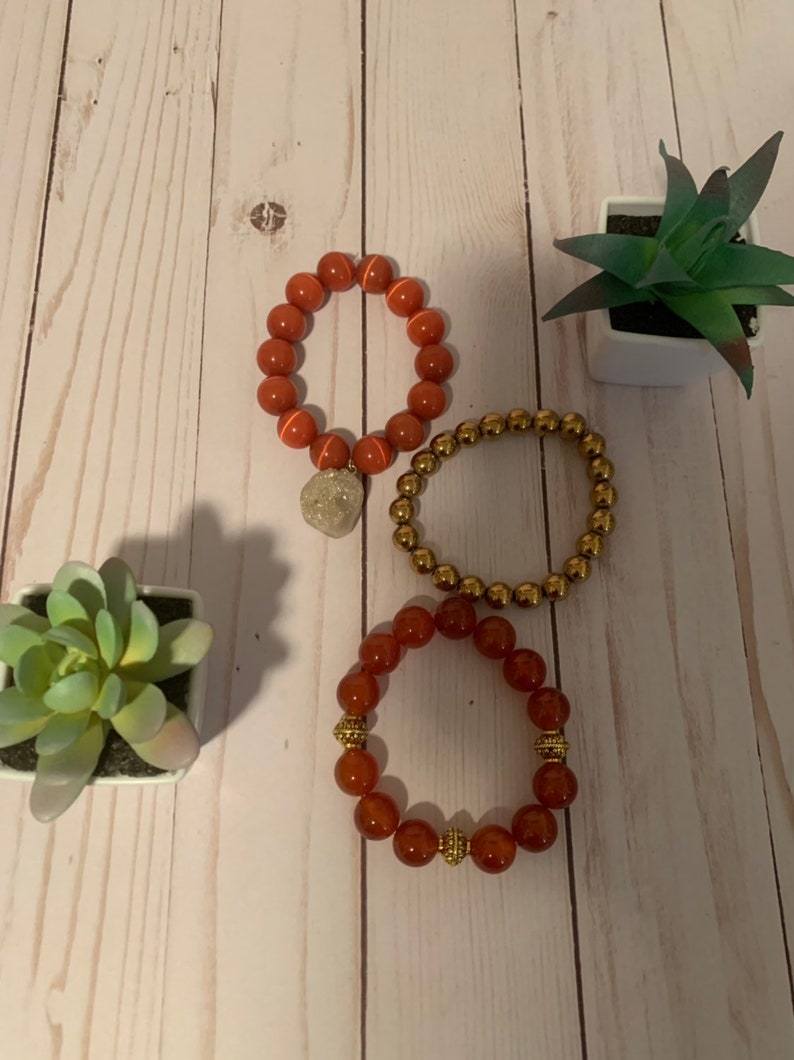 Stackable Natural Bracelet Set