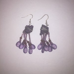 2ドルのお買い得品 - ビーズドロップイヤリング