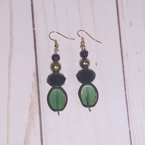 Mardi Gras Earrings