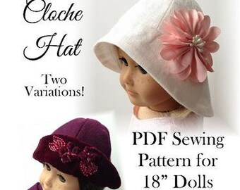 Hat for 18 dolls such as American girl
