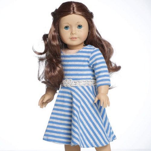 Sewing Pattern Doll Clothes Dress Vintage 18 Inch Doll Etsy