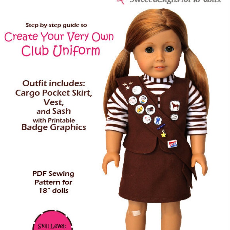 Girl Scout of America Doll Etsy