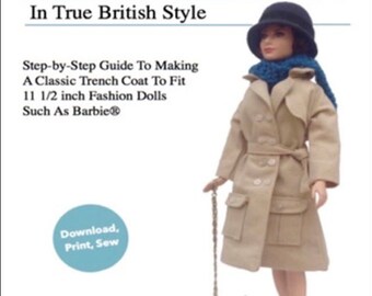 barbie trench coat