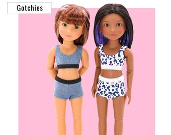 Gotchies 12 inch Doll Clothes Pattern Designed to Fit Ruby Red® Siblies™ Dolls - 123 Mulberry Street - PDF - Pixie Faire