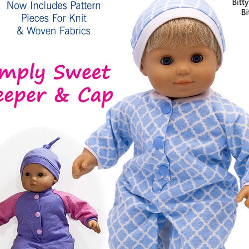 New Baby Basics 15 Inch Doll Clothes Pattern Fits Baby Dolls Etsy