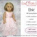 see more listings in the AG Doll - Dress Patterns section