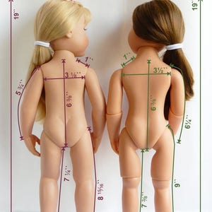 Active Pants 19 inch Doll Clothes Pattern Fits Dolls Such as Gotz® Hannah or Happy Kidz Doll Joy PDF Pixie Faire image 8