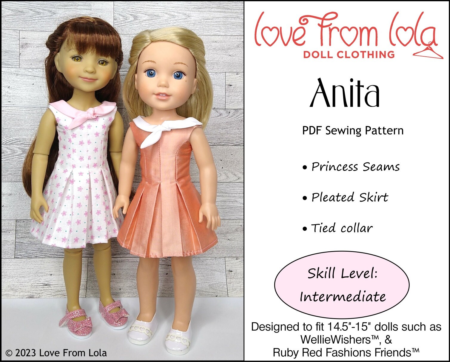 Pinku Jane Collar, Headbands, & Bags Doll Clothes Crochet Pattern For 12  Blythe™ Dolls