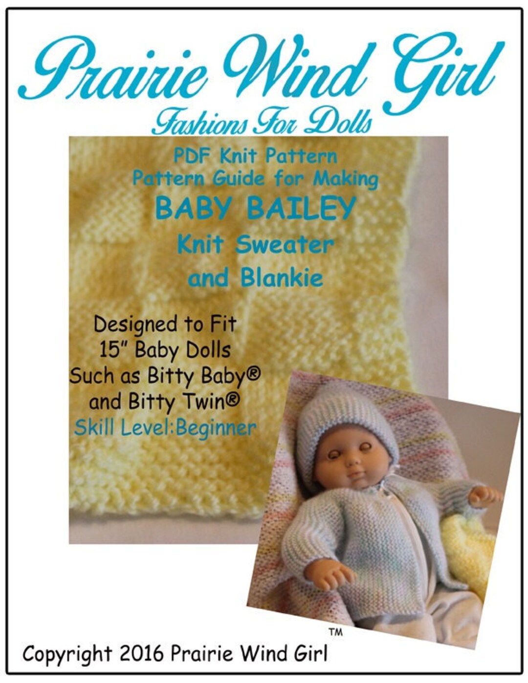 Free knitting patterns for bitty baby doll clothes sale