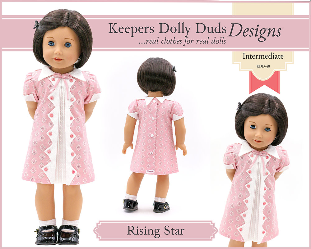 Doll Clothes PDF Pattern for 18'' American Girl by NVME AG-2 