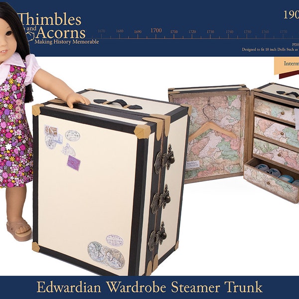 Trunk Wardrobe Doll - Etsy