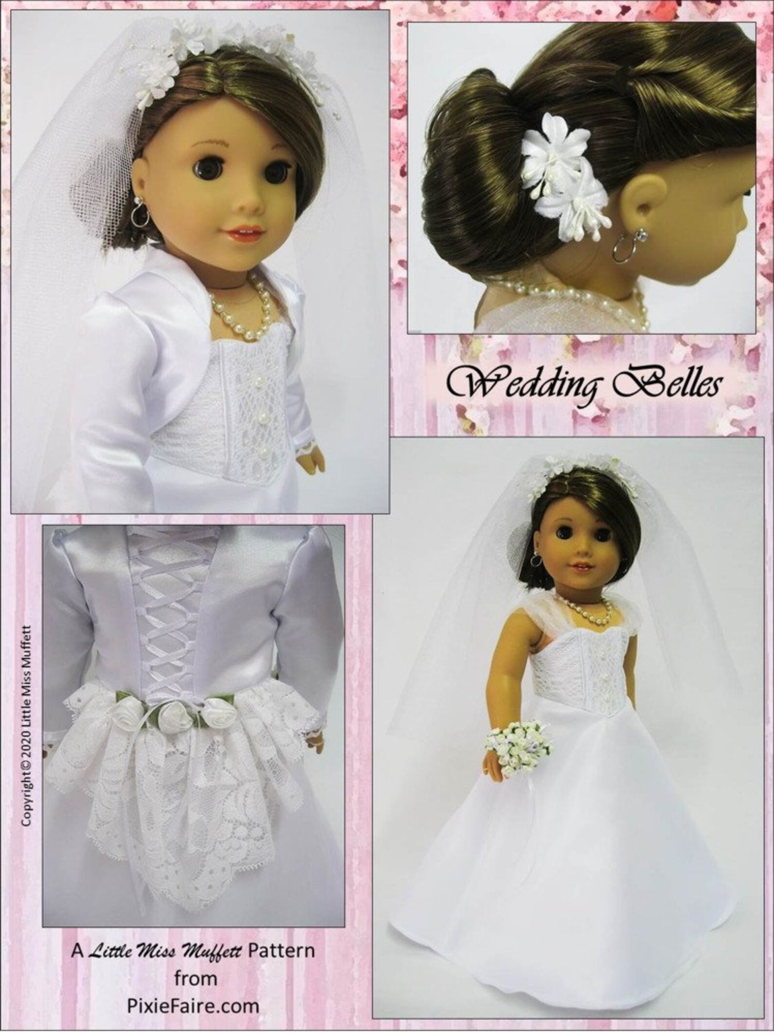 Wedding Belles 18 Inch Doll Clothes Pattern Fits Dolls Such as - Etsy