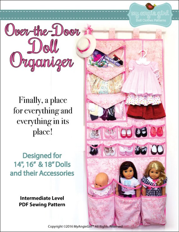 american girl doll clothes organizer