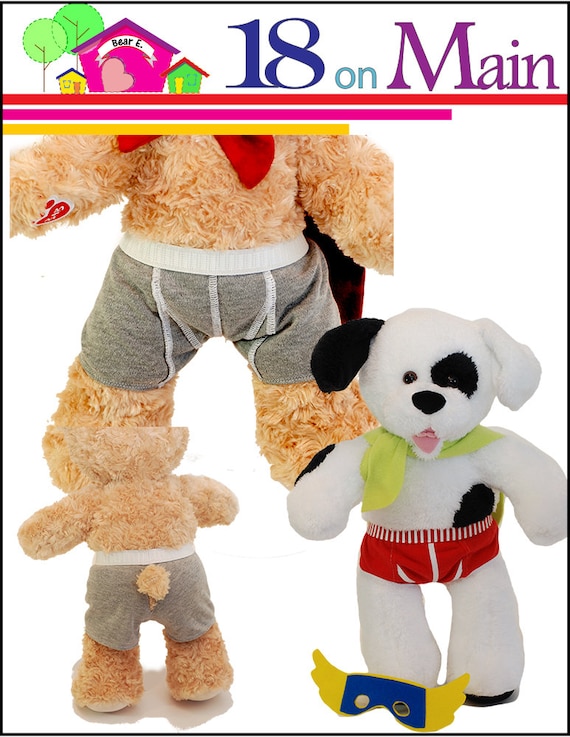 Captain Underwear BAB Doll Clothes Pattern Designed to Fit Build-a-bear  Workshop® Dolls 18 on Main PDF Pixie Faire -  Israel