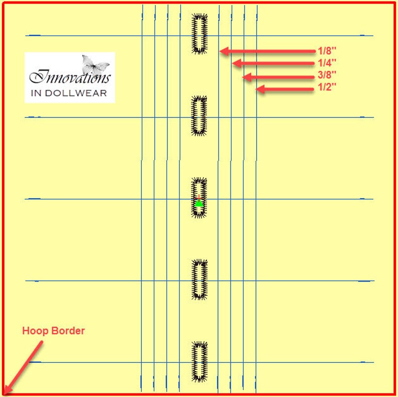 Beautiful Buttonholes Eyelets Machine Embroidery Design Etsy