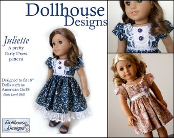 Provence 18 Inch Doll Clothes Pattern Fits Dolls Such as - Etsy
