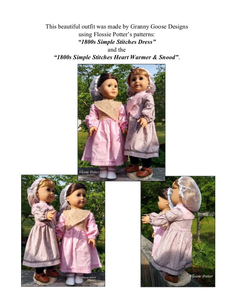 30+ American Girl Doll Sewing Patterns