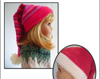 Stocking Cap 18 inch Doll Clothes Pattern Fits Popular 18" Dolls - Flossie Potter - PDF - Pixie Faire