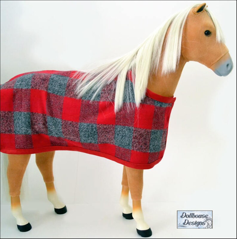 Filly Horse Blanket and Accessories Pattern Designed to Fit Etsy España