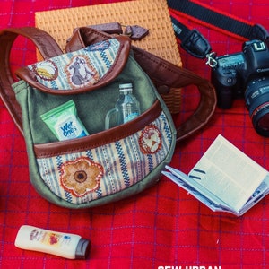 Patrón de accesorio de ropa para muñecas de 18 pulgadas con mochila urbana que se adapta a las muñecas más populares de 18 pulgadas - Sew Urban - PDF - Pixie Faire imagen 7