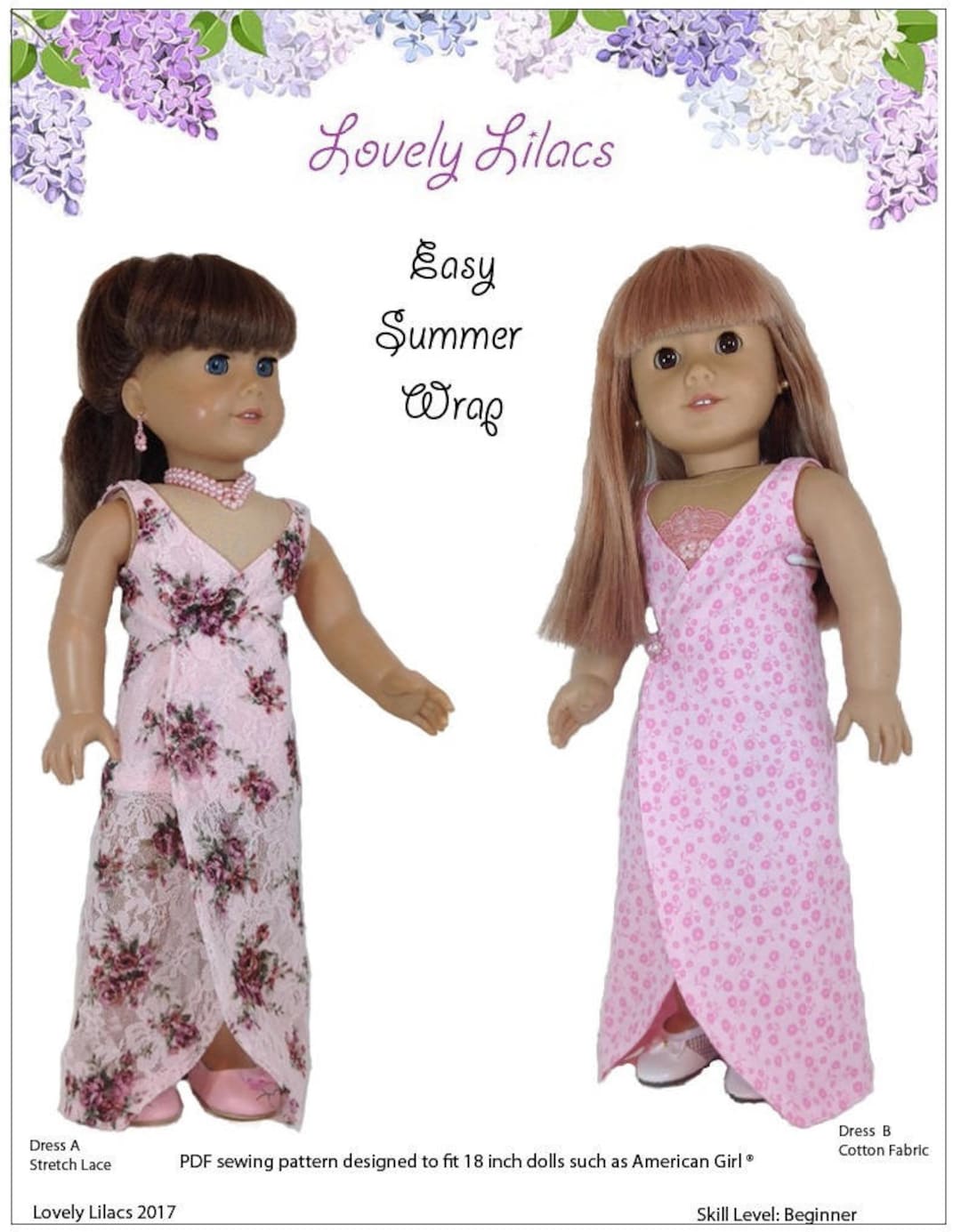 Easy Summer Wrap 18 Inch Doll Clothes Pattern Fits Popular 18 Dolls Lovely Lilacs PDF Pixie Faire - Etsy easy-summer-wrap-18-inch-doll-clothes-pattern-fits-popular-18-dolls-lovely-lilacs-pdf-pixie-faire-etsy