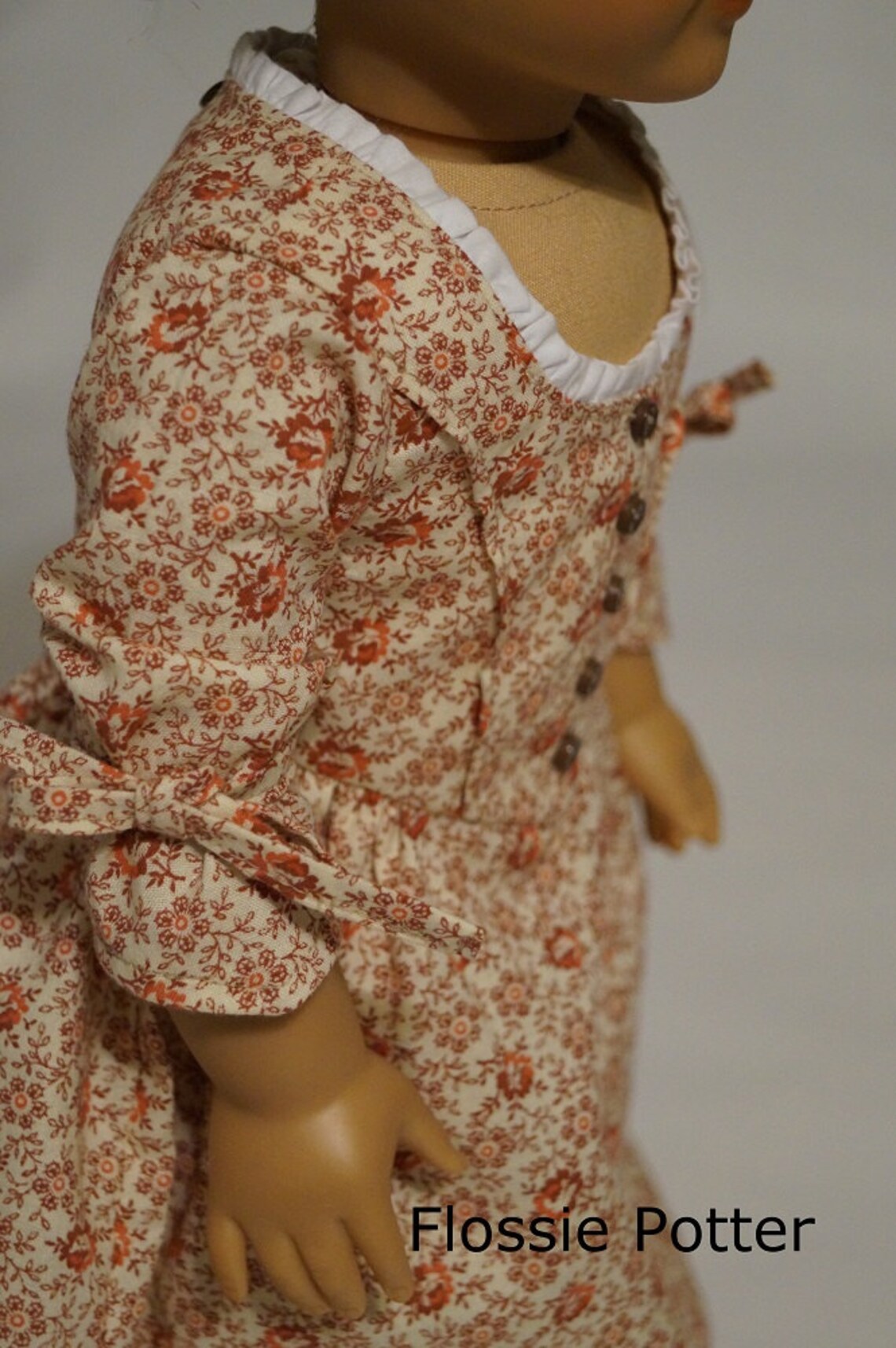 Betsy Ross Shop Dress 18 Inch Doll Clothes Pattern Fits Dolls - Etsy