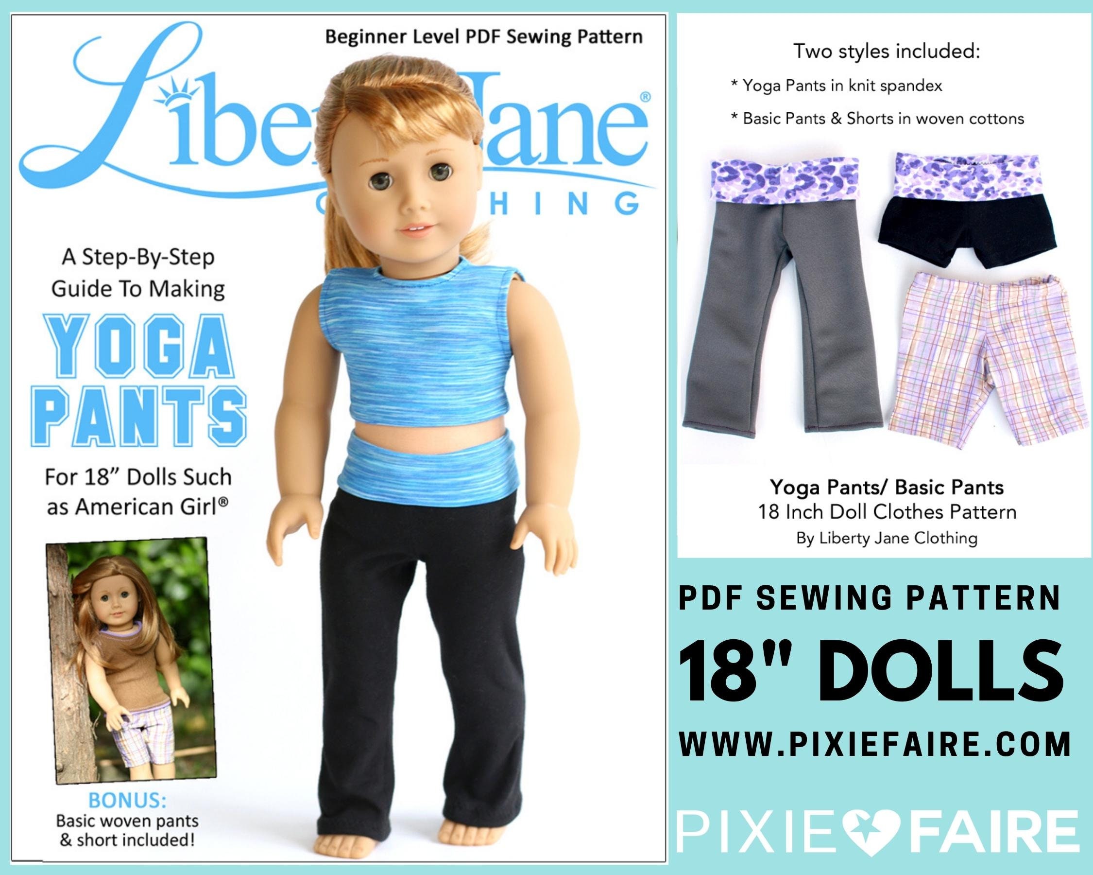 Women's Sewing Pattern Becky Yoga Pant Sizes 16, 18, 20 Yoga Pant