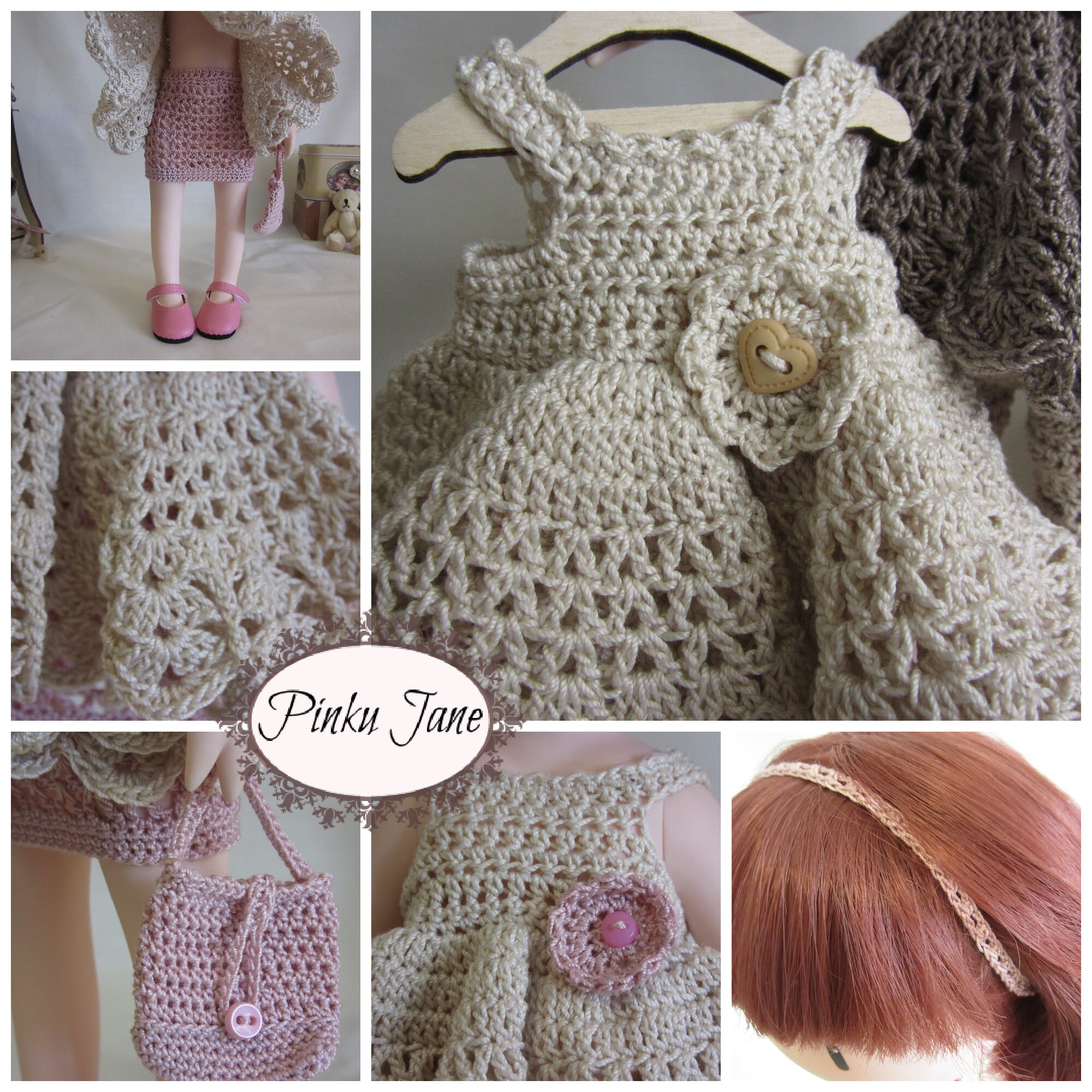 Crochet frill knit tops andmary pink 新品♡ andmary Crochet frill knit tops Pink - メルカリ