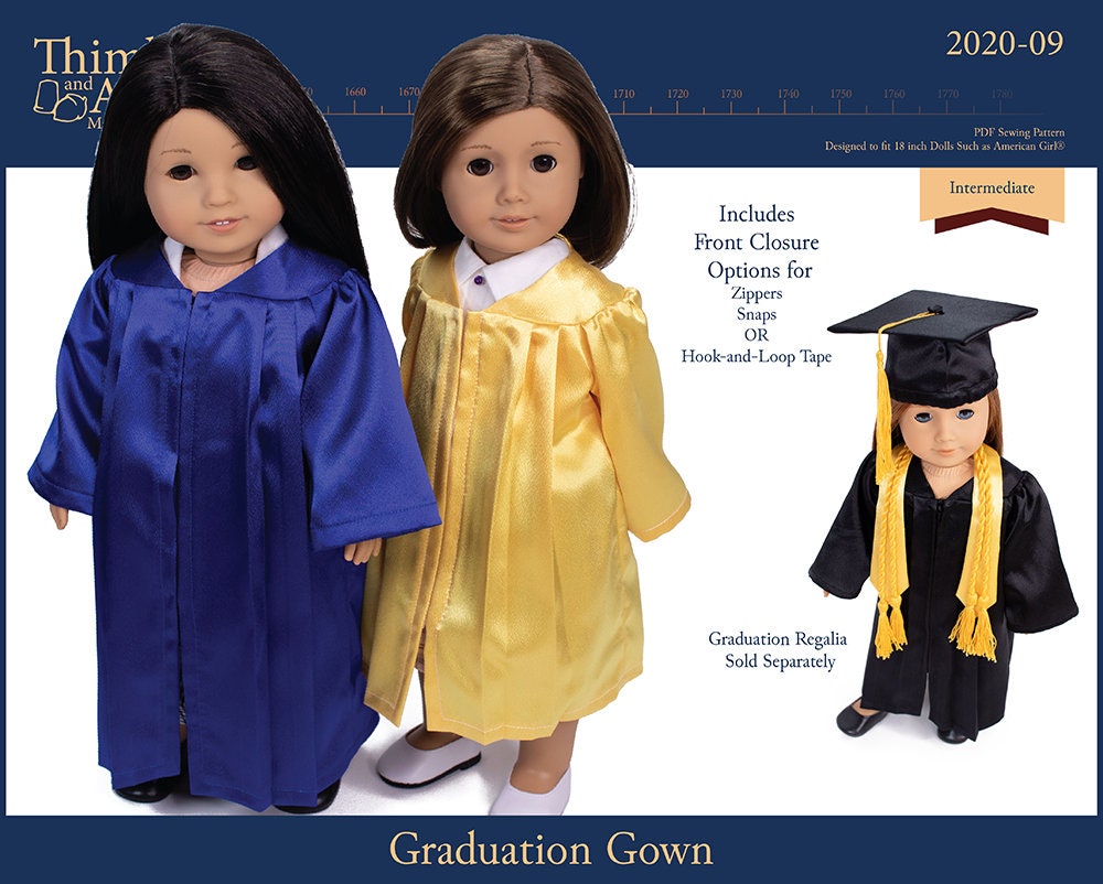 Unisex Robe and Collar | Gown sewing pattern, Graduation cap and gown,  Butterick sewing pattern