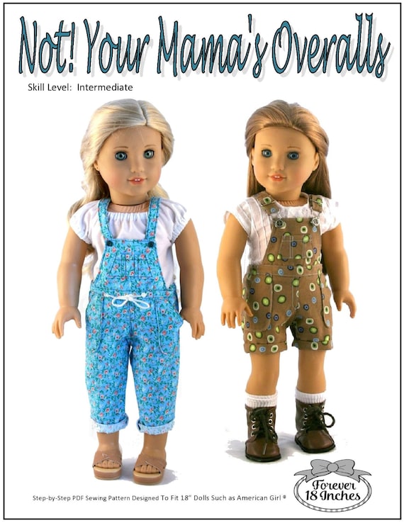 [18 American Girl Doll] Christine Pants PDF Pattern