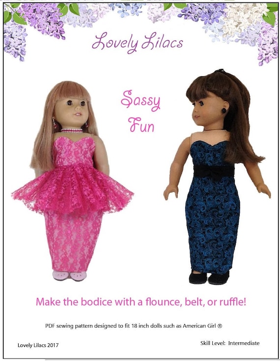 Fille de vêtements de poupées cadeau personnalisés différents styles Doll  robe pour l'American Girl de 18 pouces de vêtements et accessoires de poupée  faite à la main de haute qualité conçu de