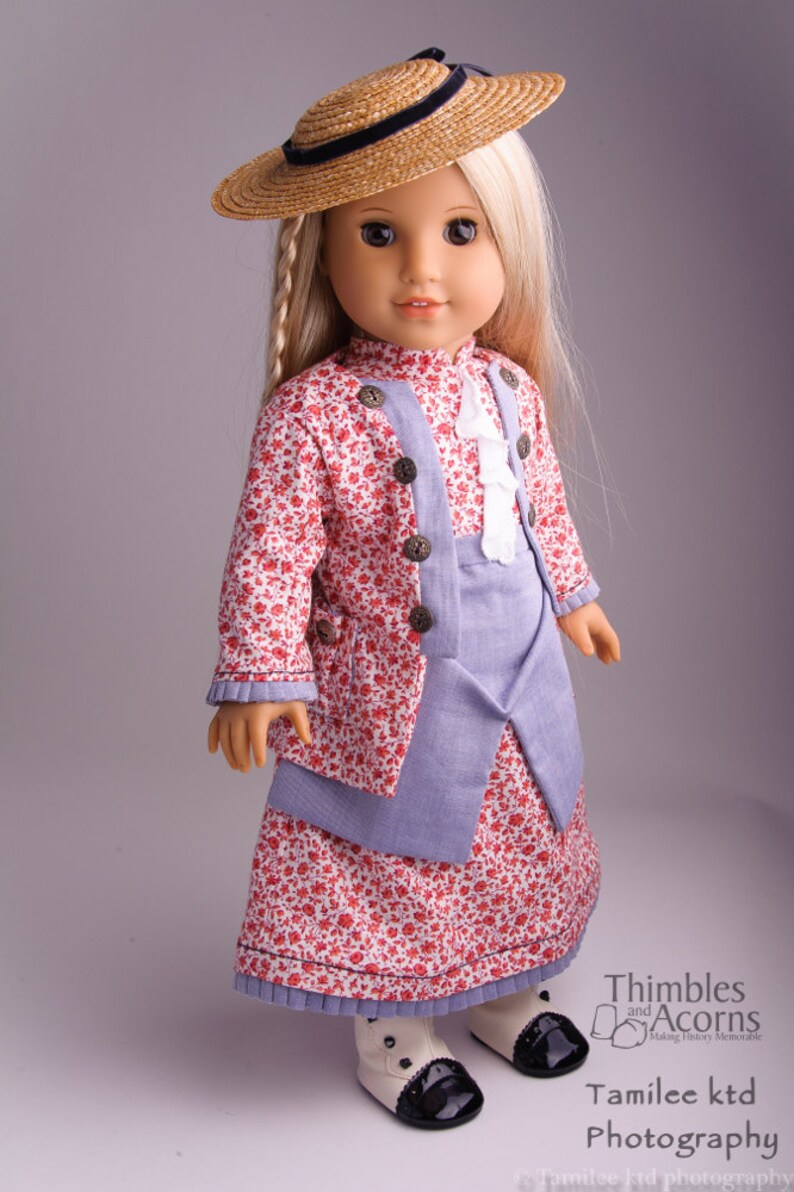 Pixie Faire Thimbles and Acorns Town Girl Doll Clothes Pattern Etsy