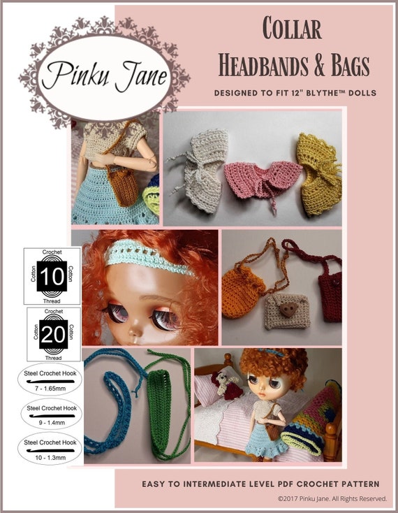 Crochet doll clothes cheap patterns 12 inch