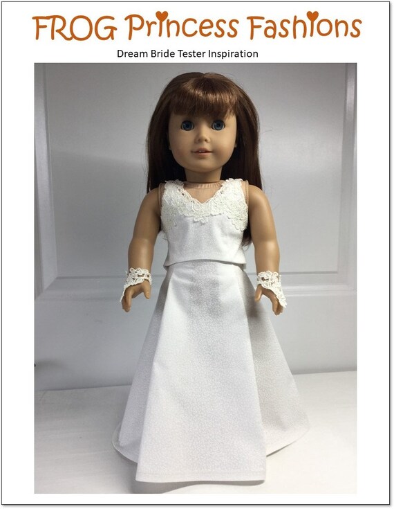 AMIKO FASHIONS ドレスフォーム 1st EDITION Thimbles and Acorns 1770 Sacque Back Gown 18 Inch Doll Clothes