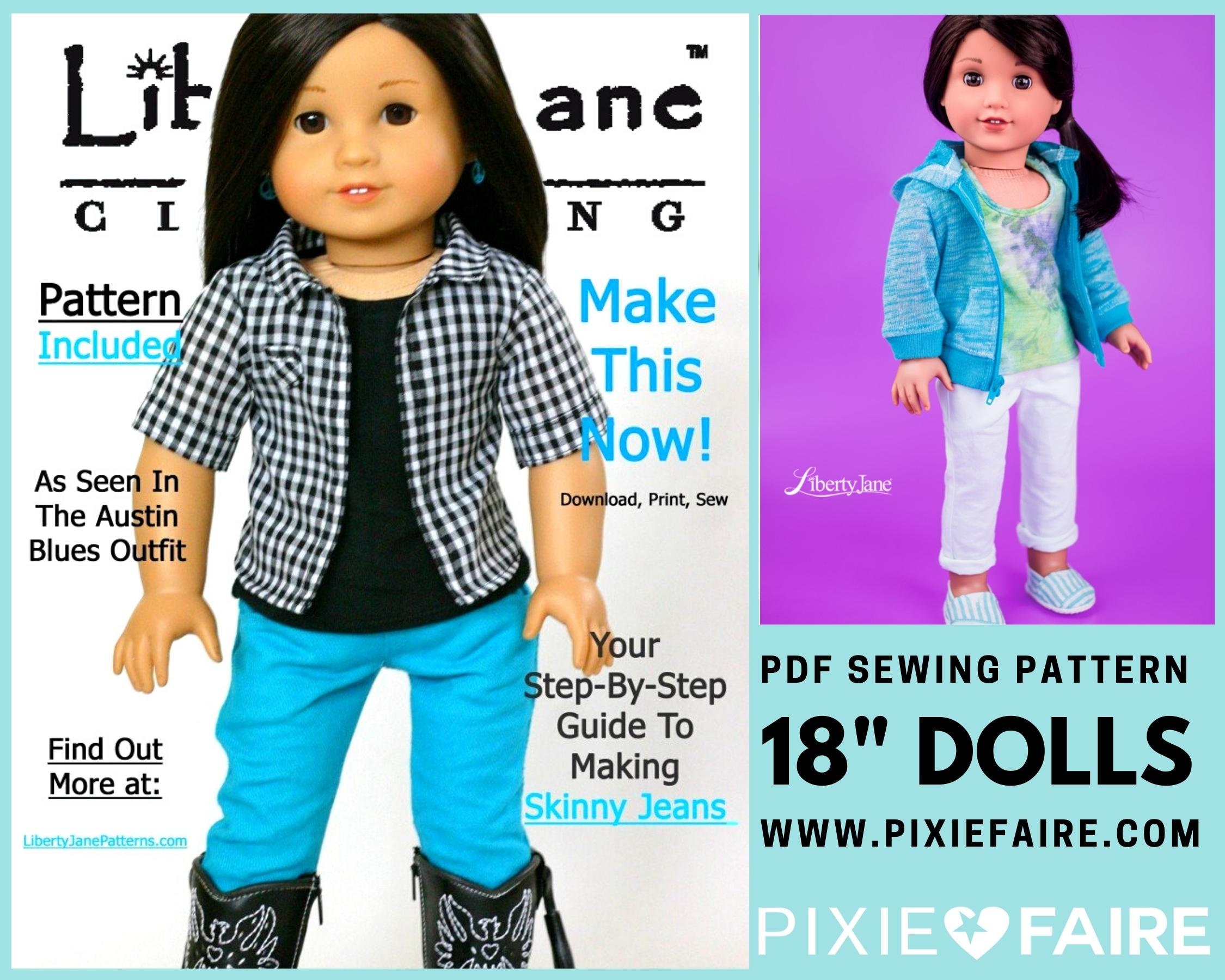 Skinny Jeans 18 Inch Doll Clothes 