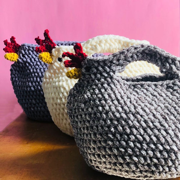 Crochet Clutch Bag Pattern · Crochet Chicken Plush Purse Pattern Easy · Cute Bag Crochet Pattern · Chubby Chicken Crochet Amigurumi Handbag