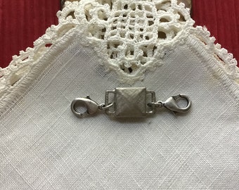 Magnetic, Rustic Extender, Antique Silver, Easy Clasp, 2 in, 50.8 mm