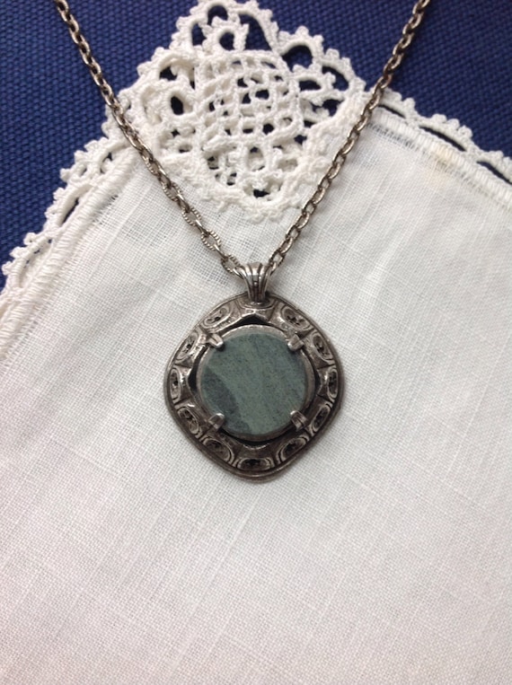 Miracle, St Patrick's Jewelry, Pendant, Gray Green