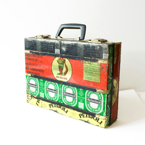 African Folk Art Attache | African Folk Art Casset