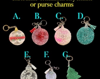 Keychains/purse charms. Choose the one you want!