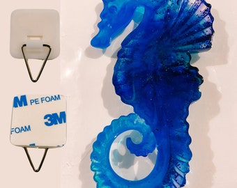 Resin seahorse wall decor