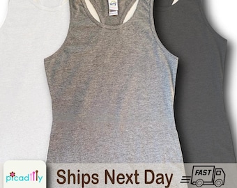 Girls Racer Back Tank | Kavio | Toddler and Big Girl Summer Blank for DIY Project  | Wholesale