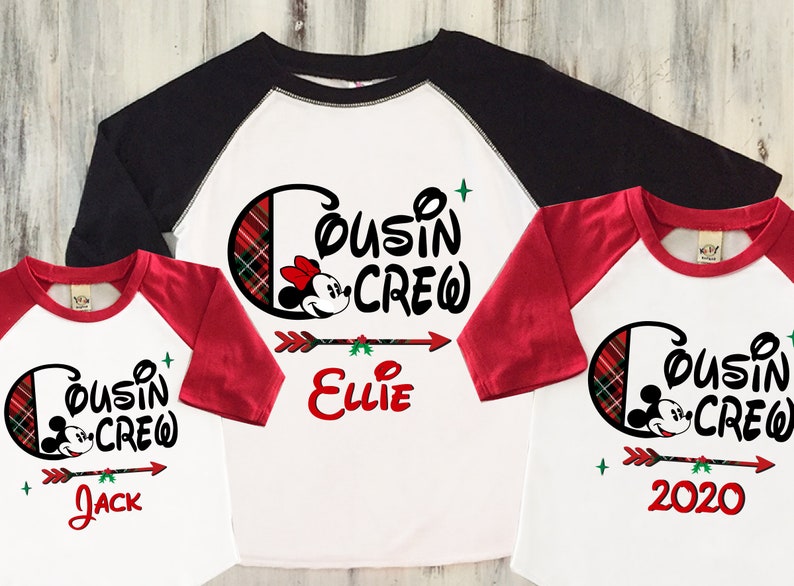 matching cousin christmas shirts