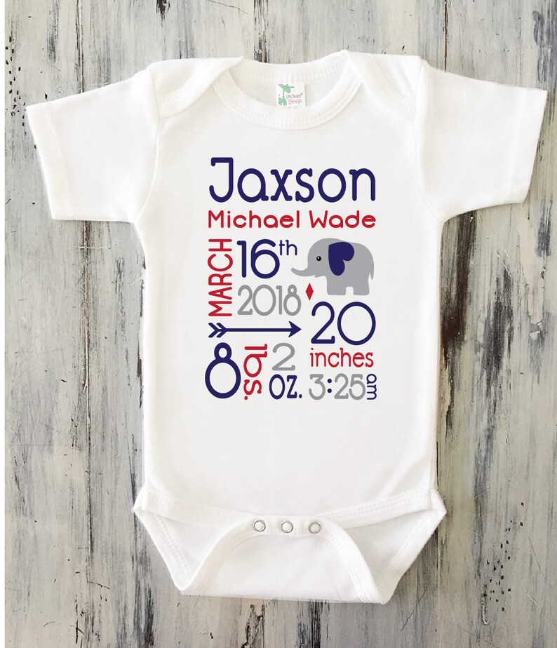 elephant onesie baby boy