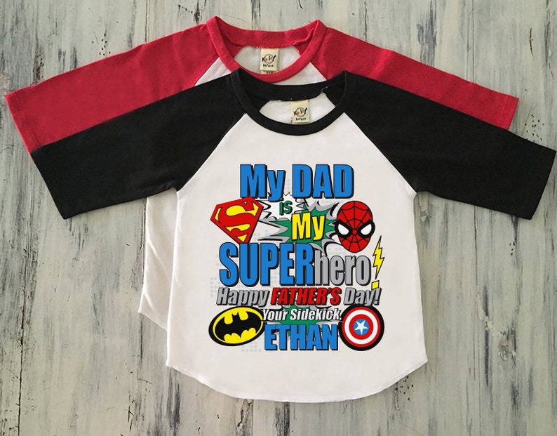 my dad is my superhero shirt